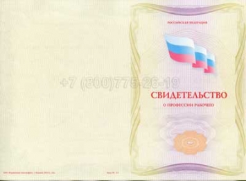 Свидетельство о Профессии Рабочего "Резчик по дереву и бересте" в Челябинске